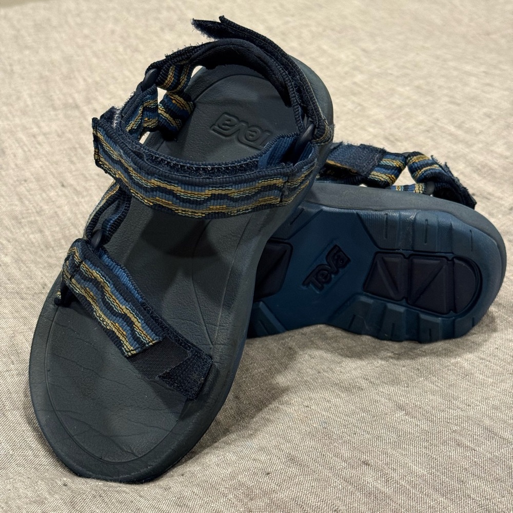 Teva Kids' Navy Yellow XLT Sandals